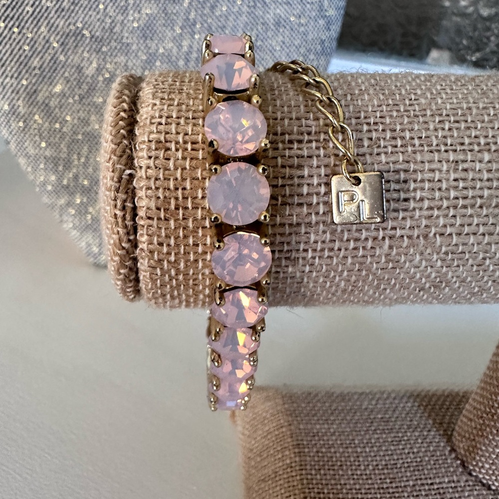 Gold and Pink Bracelet